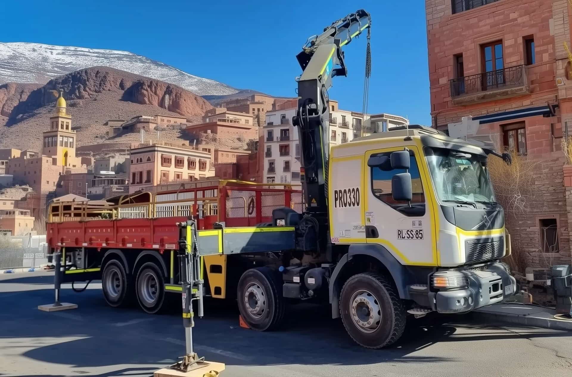 Arriendo de camión pluma